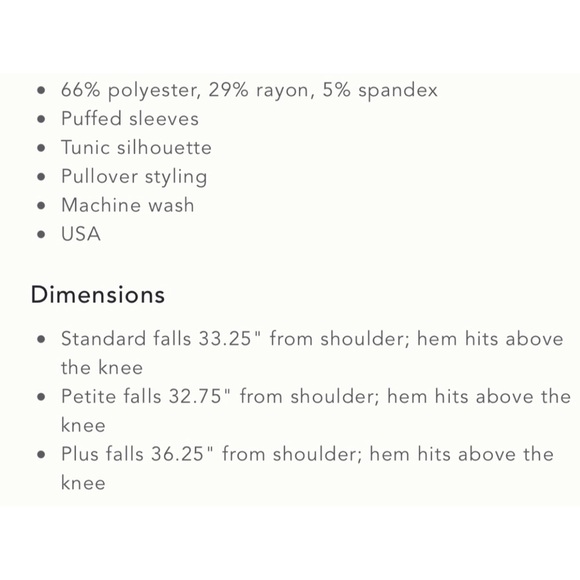 Anthropologie Lyla Cozy Tunic Dress NWT SZ 1X - Picture 16 of 16